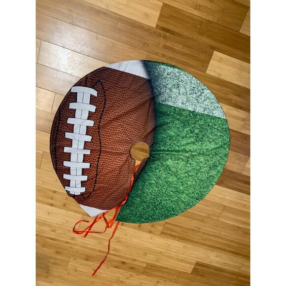 Other - NEW 34" Football themed Tree Skirt AD2